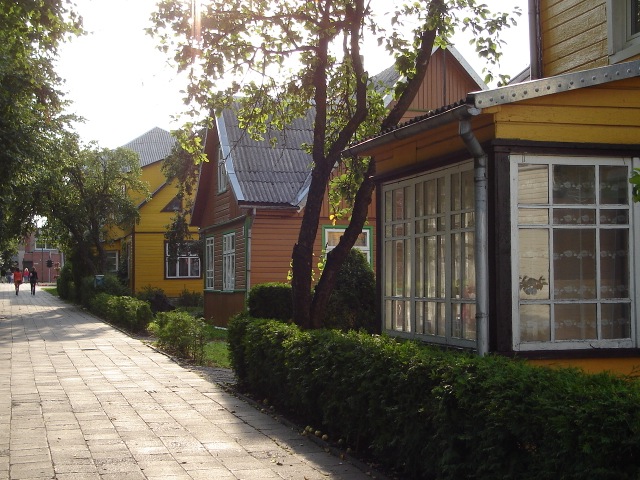Houses near the town centre